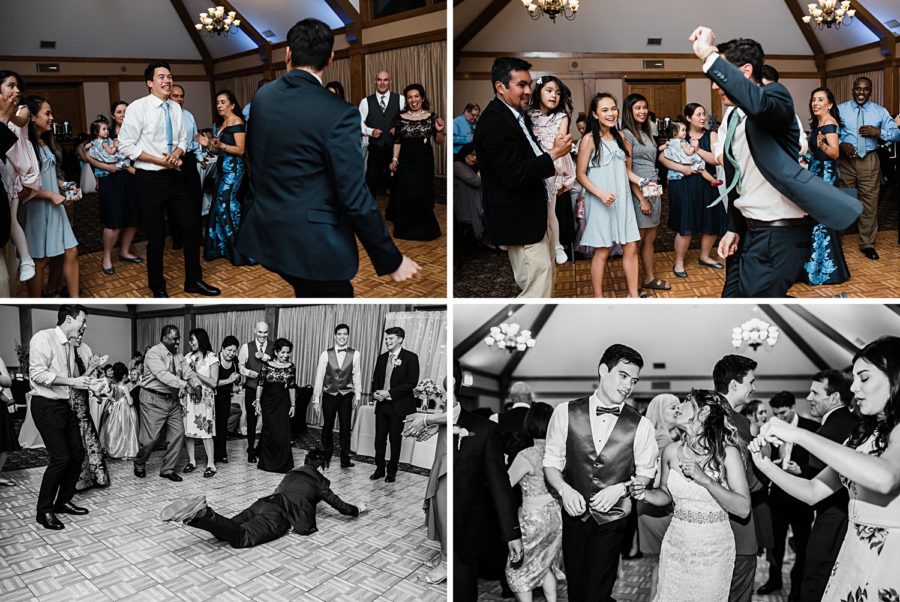 Wedding Dance Floor at River Run Club House