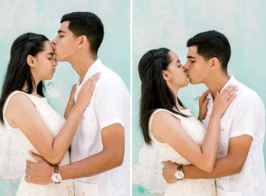 Engagement portrait session in San Juan, Puerto Rico.