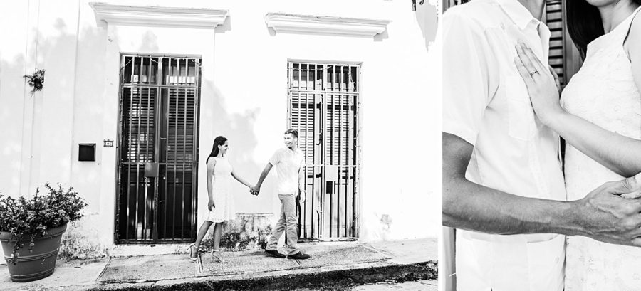 Engagement portrait session in San Juan, Puerto Rico.